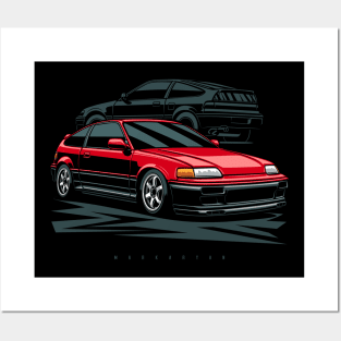 CRX Posters and Art